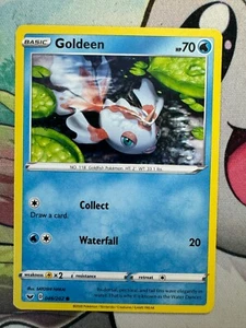 Goldeen Non Holo English Pokemon TCG BKC494 - Picture 1 of 1