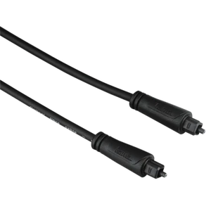 Optical fiber cable 1x Toslink ODT Male/Male Covers Shielded 0,75m. HAMA - Zdjęcie 1 z 3
