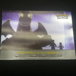 EP13 Mystery at the Lighthouse - SILVER HOLO TOPPS Blue LOGO - POKEMON CARD - NM - Picture 1 of 10