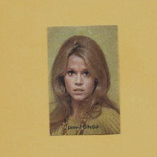 Late 1960's Victoria Chocolates #288 JANE FONDA Movie Star Card