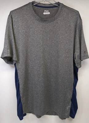 Fila Sport Mens Polyester/Spandex Short Sleeve Crew Neck T Shirt Size XL - Image 1 of 4