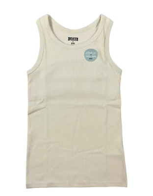 Duluth Trading Women's No-Yank Shelf Bra Rib Racerback Tank /Lt Birch Sz Medium - Image 1 of 4