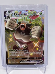 Pokemon Rillaboom VMAX SV106/SV122 Shining Fates Shiny Vault SHINY HOLO RARE NM - Picture 1 of 2