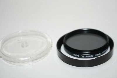 MERKURY OPTIC 52mm POLARIZER filter MADE IN JAPAN w/ HOYA CASE - Image 1 of 2