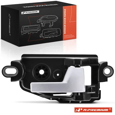 Manija de puerta interior de pasajero trasero negro y plateado para Ford Freestyle 2005-2007 Foto 1 de 4