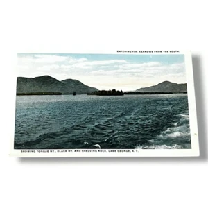 Postkarte Black Mountain und Shelving Rock Lake George New York C837 - Bild 1 von 2
