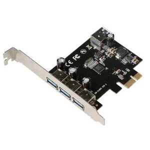 USB 3.0 (3+1) 3 External + 1 Internal Ports PCI Experss Controller riser Card - Picture 1 of 4