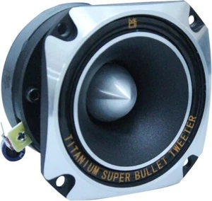 MR DJ HDT700S 3.5" 500W Chrome High Compression Titanium Bullet Super Tweeter - Picture 1 of 5