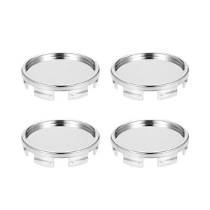 4PCS 55mm Car Wheel Center Caps Hub Tyre Hub Cover Universal ABS L2N9 - Picture 1 of 10
