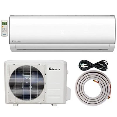 Klimaire 36000 Btu 16 SEER Ductless AC Mini Split WiFi Ready Heat 15FT KIT  220V - Image 1 of 4