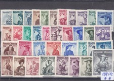 trachten 1948/52 komplett  postfrisch