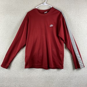 Nike Crew Neck Red Sweaters for Men for 