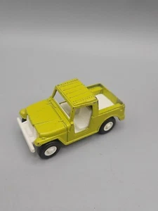 Vtg Tootsietoy Diecast & Plastic Off Road Pick-Up Truck Hitch Toy Vehicle Green - Picture 1 of 5