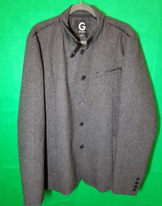 G By Guess Men's XL Peacoat Jacket Wool Blend Retro Outdoor - Picture 1 of 7
