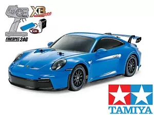 TAMIYA 1/10 RC Auto XB No.237 Porsche 911 GT3 (992) Pronta all'uso RTR 57937 NUOVA - Foto 1 di 5