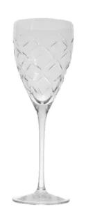 LENOX Kate Spade Briar Knoll Calice Cristallo Trasparente Bicchiere Bevande Nuovo - Foto 1 di 5
