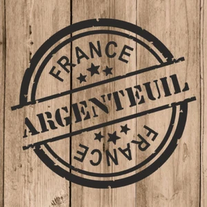 Argenteuil Autocollant Mural Vinyle Argenteuil Timbre France 10cm Adhésive Moto - Imagen 1 de 4