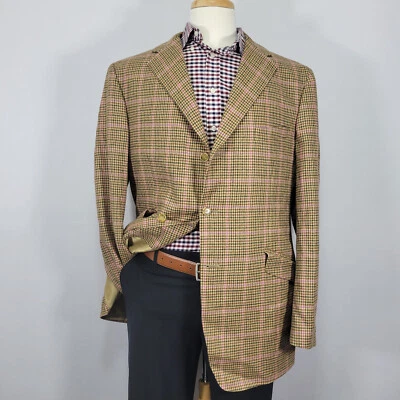 Samuelsohn Мужская Sport пальто SB тенденции три кнопки зеландский шерсти Sz 44L - Изображение 1 из 4