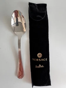 VERSACE GRECA Stainless Steel COFFEE / TEA SPOON 5 3/4 inch NEW 14,5cm Rosenthal - Picture 1 of 5