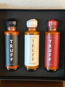 New Open Box Truff (Truffle) Hot Sauce Full Size Three Pack - Picture 1 of 4