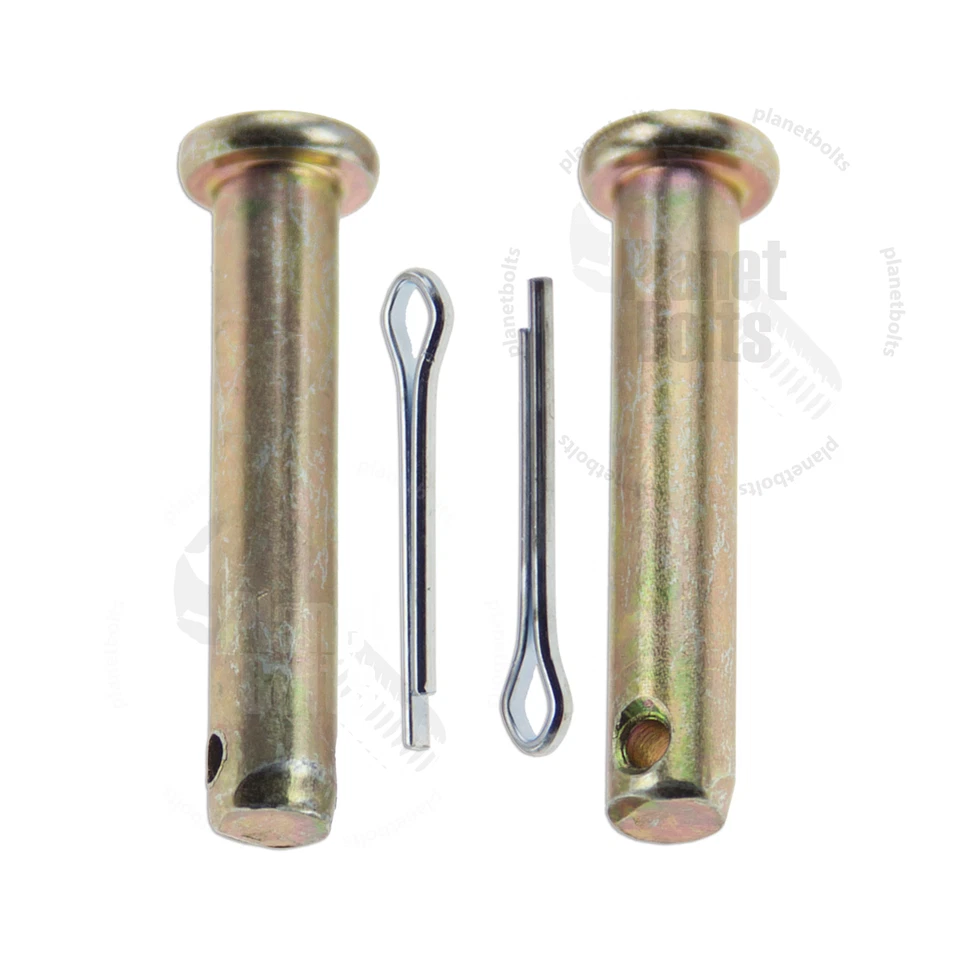 Juego de 2 pasadores de montaje de clavija de pie Cotter 8 mm para Honda Suzuki Yamaha Kawasaki Foto 1 de 2