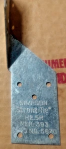 Simpson H2.5R Hurricane Ties Lot of 11 - Picture 1 of 3