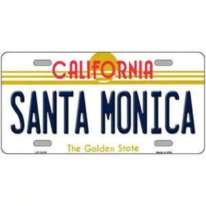 Santa Monica California Metal Sign - Picture 1 of 1