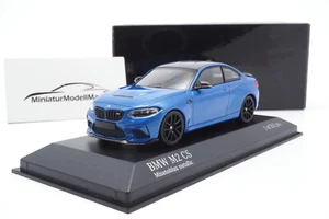 BMW M2 CS - Blau Metallic - 2020 - 1:43 - Minichamps (410021026) - Bild 1 von 3