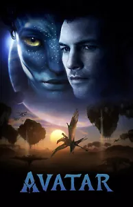 AA0360 Avatar Disney Film By James Cameron 2009 Movie Poster 11x17 - Picture 1 of 9