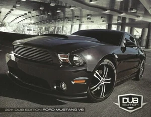 2011 FORD MUSTANG V6 DUB EDITION sales brochure sheet US 11 - Picture 1 of 1