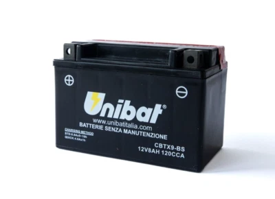 TRIUMPH DAYTONA 675 2012-16 AGM MAINTENANCE FREE BATTERY REPLACEMENT YTX9-BS - Image 1 of 4