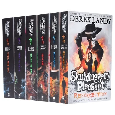 Skulduggery Pleasant (Book 10-15) by Derek Landy 6 Books - Ages 11-14 -PB - Image 1 of 4