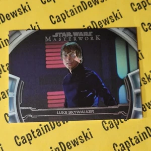 LUKE SKYWALKER #185/299 2019 Topps Star Wars Masterwork Defining Moments Rainbow - Picture 1 of 3