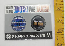 Exile Tribe High&Low The Movie Can Badge Pin Anime Japan