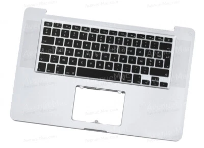  TOPCASE CHÂSSIS AVEC CLAVIER FRANCAIS AZERTY POUR MACBOOK PRO 15" A1286 - Immagine 1 di 2