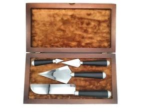 4 pcs Set Orthodox Church Altar Lance Proskomedia Liturgy Sharp Spears with Box - Picture 1 of 11