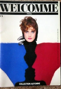 WELCOMME PARIS Magazine - No. 3 - Collection Automne m- French - English Inside - Foto 1 di 2