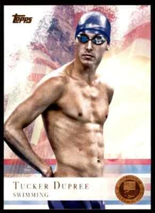 2012 Topps Olympics Bronze Tucker Dupree Swimming #36 Parallel - Bild 1 von 2