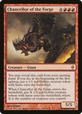 Chancellor of the Forge New Phyrexia PLD Red Rare MAGIC MTG CARD ABUGames