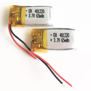 Venta al por mayor batería recargable de polímero lipo 401220 para Bluetooth MP3 - Imagen 1 de 9