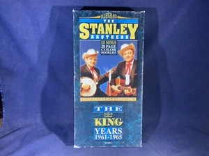 N7-40 THE STANLEY BROTHERS The King Years - BOX SET OF 4 CD’s & 24 PAGE BOOKLET - Picture 1 of 10