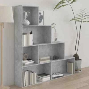 Libreria/Divisorio Grigio Cemento 155x24x160 Legno truciolato - Foto 1 di 8