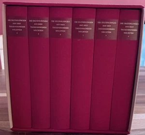 Die Erzählungen aus den Tausendundein Nächten 6 Bücher im Originalschuber - Bild 1 von 4