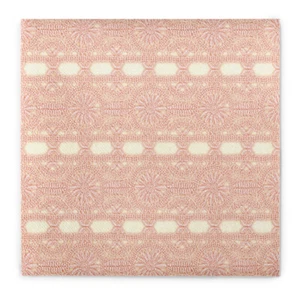 50 Serviette "Stefanie" in creme-bordeaux aus Linclass® Airlaid 40 x 40 cm - Bild 1 von 7