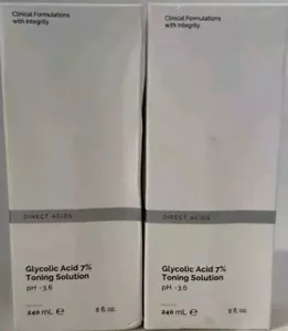 Lot of 2: Glycolic Acid 7% Toning Resurfacing Solution BNIB - Picture 1 of 1