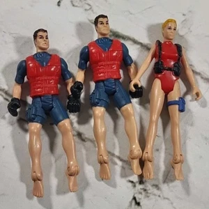 Chap Mei Animal Planet Scuba Diver Action Figures Lot of 3 - Picture 1 of 6