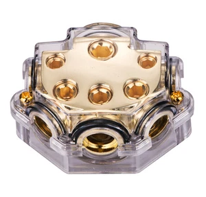 0/1 Gauge To 8X2 4X2 2X1 Gauge Power/Ground Distribution Block PD-02 - Picture 1 of 5