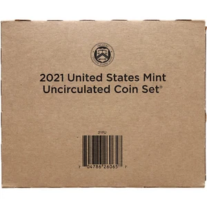 2021 Mint Set Original Sealed Box 14 BU Coins - Picture 1 of 7