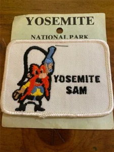 EMBLEMA DE PARCHE COSIDO DE COLECCIÓN DEL PARQUE NACIONAL YOSEMITE AÑOS 70 VIAJE POR CARRETERA - Imagen 1 de 1
