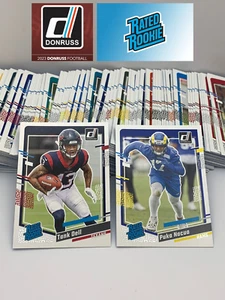 2023 Panini Donruss Football Rated Rookie - choose single rookie cards 301 - 400 - Picture 1 of 137